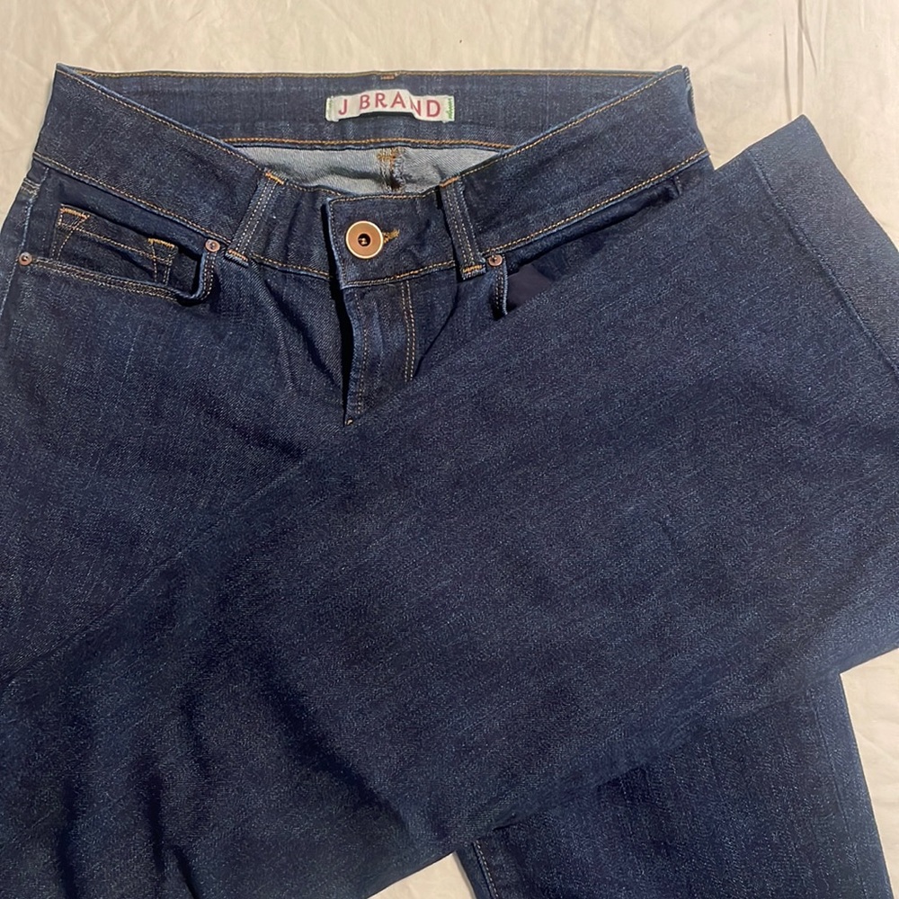 Jeans. Bell bottom. Dark material. New/amazing condition. J Brand